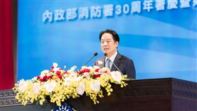 ▲賴清德出席消防署30周年署慶暨訓練中心第2期工程落成啟用典禮（圖／總統府提供） 