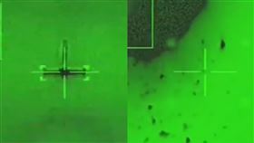 以色列國防軍擊落伊朗無人機。（圖／翻攝自X平台 @idfonline）