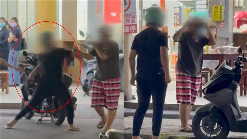少年拿1500元要媽媽幫忙租房子不成,出手毆打掐脖子。(圖/翻攝自Thread @_01.09chen)