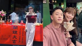 林萱瑜去年6月與老公Junior（韓宜邦）登記結婚已經滿一週年。（圖／翻攝自臉書、threads）