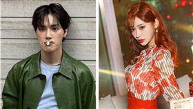 明日花綺羅（右）和周鶴年（左）駁斥性交易。（圖／翻攝自明日花綺羅X、周鶴年IG）