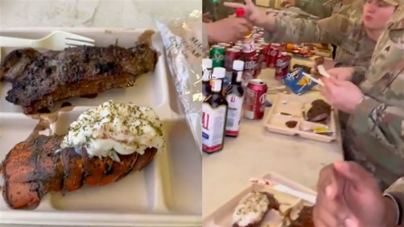 美軍突吃牛排、龍蝦 外媒憂:要參戰了?