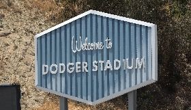 洛杉磯道奇球場招牌
