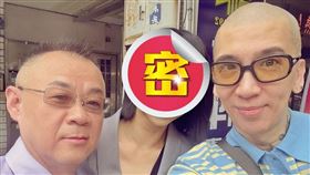 作家H昨出庭，邀林女（中）當委任律師。（圖／翻攝自臉書）