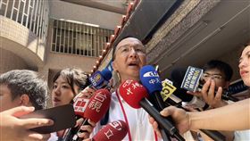 ▲朱立倫出席李彥秀南港問政說明會前受訪。（圖／記者蘇晏男）