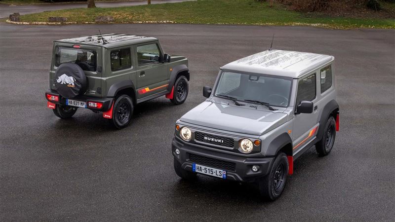 Suzuki Jimny 55週年紀念版。(翻攝Suzuki網站)