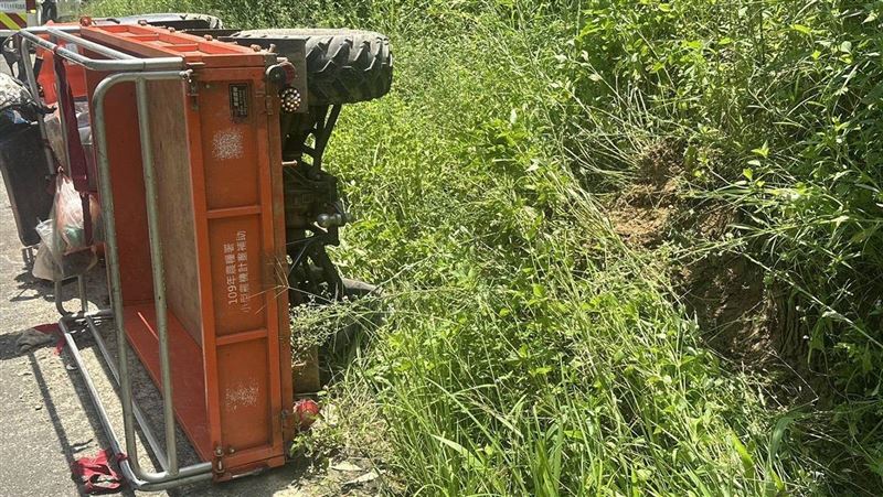 新/離奇命案!老婦遭「農用車重壓」慘死