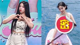 趙娟週無預警在IG曬出比基尼辣照。（組合圖／翻攝自jjuya_o0o IG）