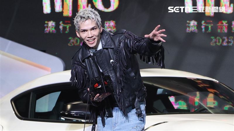 派偉俊Patrick Brasca以新世代的流行曲風廣受年輕樂迷喜愛。(圖/記者鄭孟晃攝影)