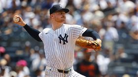 ▲洋基先發投手施密特（Clarke Schmidt）連續25.1局無失分。（圖／美聯社／達志影像）