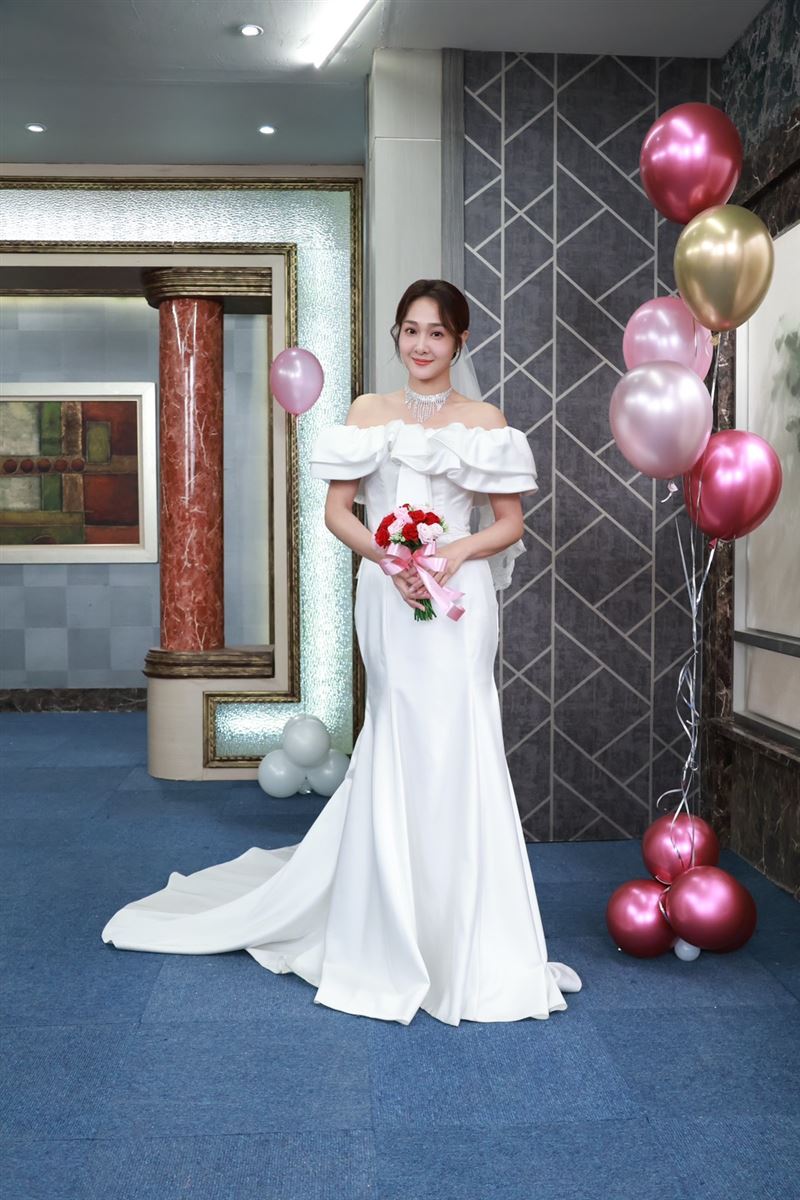 邱子芯劇中將舉辦婚禮。(圖/三立提供)