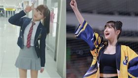 邊荷律高中纖細模樣曝光，可愛外貌沒太大改變。