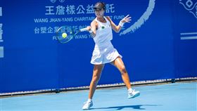 ▲韓國黑馬具姸玗勇奪雙料冠軍。（圖／網球協會提供） 