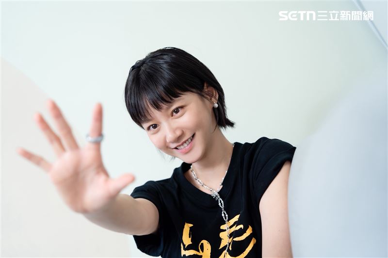 袁澧林笑說想演「霸道女總裁」角色。(圖/記者趙于瑩攝影)