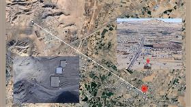 美軍空襲伊朗核設施！當地人冒死拍到爆炸畫面　火光7公里外也能看見。（圖／翻攝自ＧＯＯＧＬＥ）