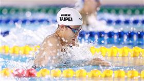 李佳勳是首位達亞運標的選手。（圖／游泳協會提供） 