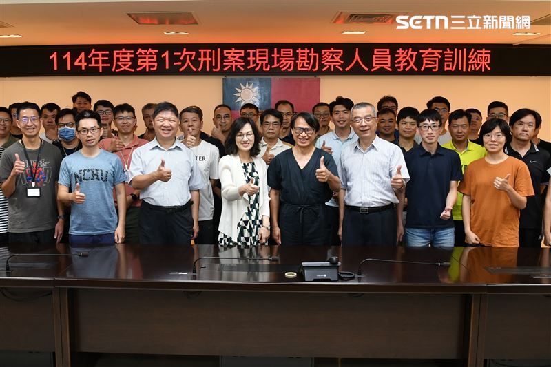 台中市警察教育訓練不僅強化鑑識人員面對重大案件時的判斷力與科學證據應用能力，更展現跨領域專業資源合作的成效。（圖／翻攝畫面）