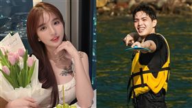 Dora、林子洧。（圖／翻攝自Dora、林子洧IG）