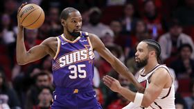 ▲▲杜蘭特（Kevin Durant）被交易至火箭。（圖／美聯社／達志影像）
