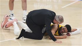 ▲哈利柏頓（Tyrese Haliburton）阿基里斯腱受傷。（圖／美聯社／達志影像）