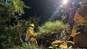 命大！老夫妻開車「墜50米深山谷」卡樹枝
