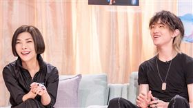 談起大兒子Nathan（右），張清芳笑稱他是「從小就讓我最愛，然後最氣的那一個」。（圖／TVBS提供）