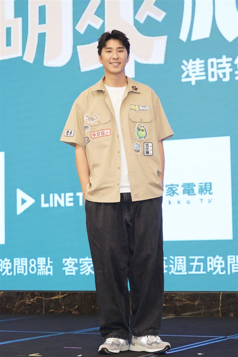 胡釋安被讚這次在節目表現進步許多(圖/記者趙于瑩攝)
