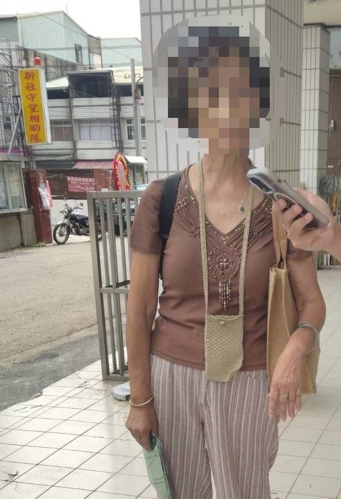 75歲的老阿嬤說,因為兒子不撫養她,她在手機上看到打工的訊息,被抓後才發現被詐騙集團利用。(圖/翻攝畫面)