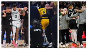 ▲今年季後賽有3位球星遭阿基里斯腱傷勢纏身。（圖／美聯社／達志影像）