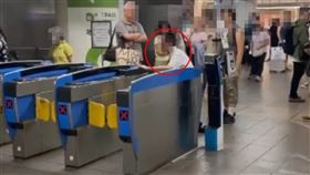 台鐵,台北車站,站務員,旅客（圖／翻攝自記者爆料網）