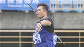 ▲黃士峰23日在泰國田徑賽標槍奪金。（圖／中央社）