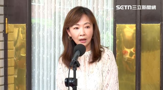 郭昱晴澄清,她的先生是由台灣總公司派任至分公司的專業經理人,領的是正當合法的台灣薪水。(圖/記者詹宜庭攝影)