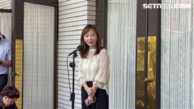 ▲郭昱晴出面回應丈夫被控賺紅錢，丈夫拿的是台灣總公司的錢。（圖／記者詹宜庭攝影）
