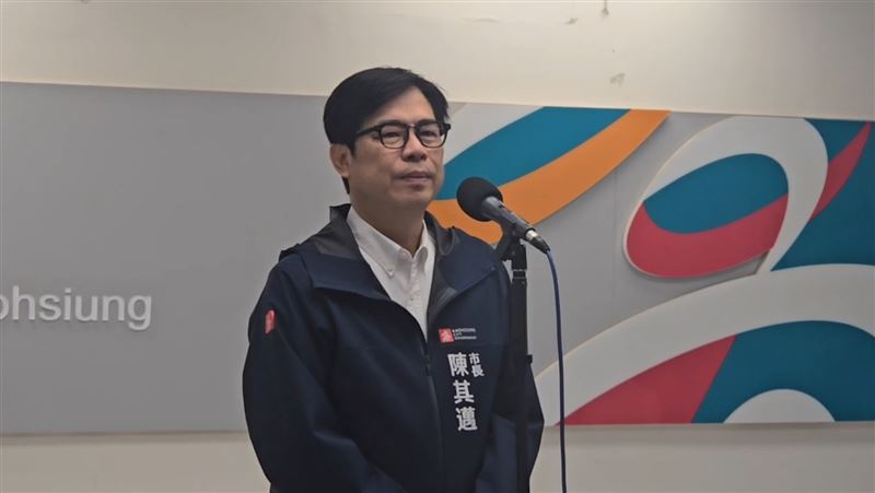 高雄市長陳其邁回應大樹光電案。(圖/翻攝畫面)