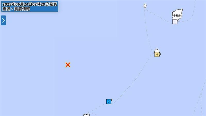 鹿兒島外海3天震近300次　日氣象廳示警了