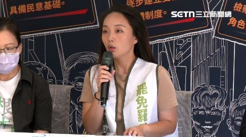罷團「拔羅波」發言人琪琪表示,拚補件雙倍送出。(圖/翻攝畫面)