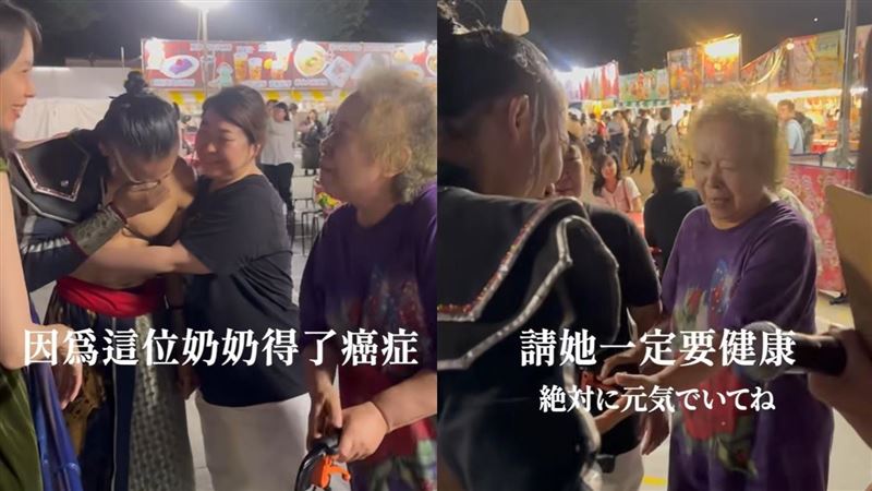 腦癌嬤為看台灣火舞團「努力復健活下來」