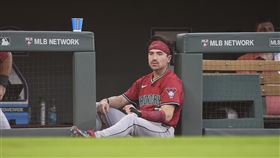 ▲響尾蛇24日宣布卡洛爾（Corbin Carroll）骨裂。（圖／美聯社／達志影像）