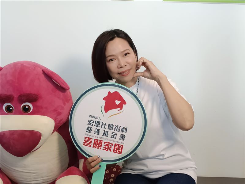 曾心梅參加公益活動。（圖／願有情 提供）