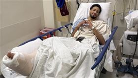 ▲哈利柏頓（Tyrese Haliburton）術後在個人社群發文。（圖／翻攝自哈利柏頓 X）