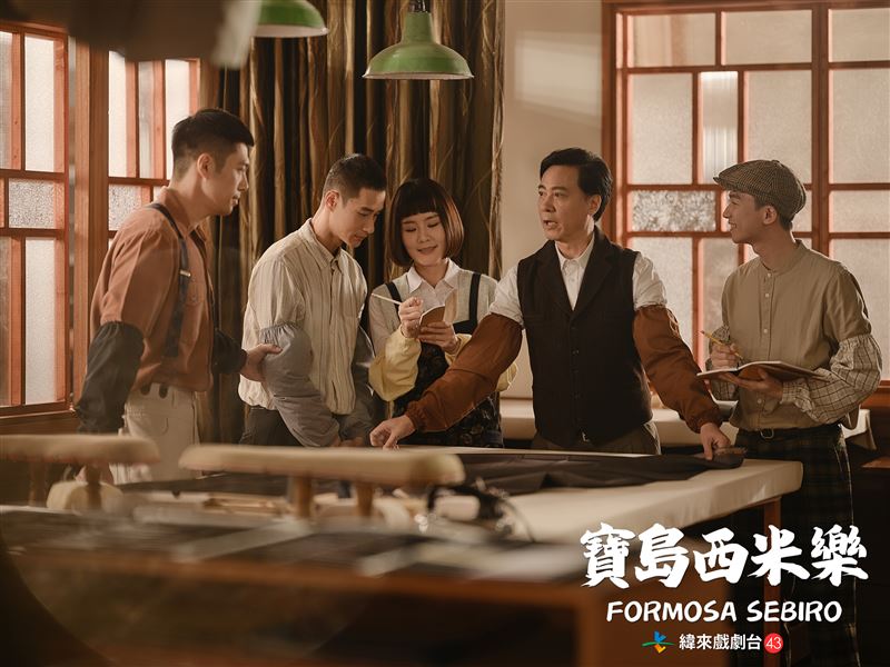 何宜珊在劇中向尹昭德拜師學藝，也常讓她想到戲外的恩師。（圖／緯來戲劇台提供）