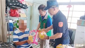 雲林警暖舉／翻攝畫面