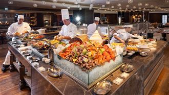 全台自助餐霸主凱菲屋　一招免費吃35次