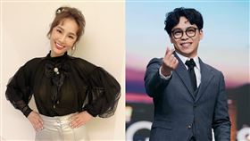 張齡予批賀瓏「爛男人」。（圖／翻攝自張齡予、賀瓏臉書）