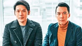 之前合作的薛博仁（左）和柯威志（右）曾一起登上雜誌封面，但現在各走各的。（翻攝自Dr.Ko皮膚專科柯威志醫師臉書）
