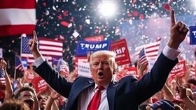 ▲看懂川普為什麼亂，他一語道破美國雄獅是由一群驢子政客領導。（圖／翻攝自Donald J. Trump臉書）