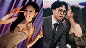 Albee、賀瓏。（圖／翻攝自Albee IG）