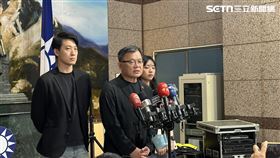 ▲國民黨文傳會主委林寬裕受訪。（圖／記者詹宜庭攝影）