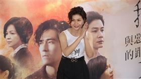 《我們與惡的距離II》劇中「簡家」三代蔡振南、于子育、詹子萱，以及張軒睿今一同出席記者會（圖／記者鄭孟晃攝影）