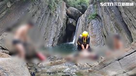 台南,南化,戲水,千層岩瀑布,秘境,天然滑水道